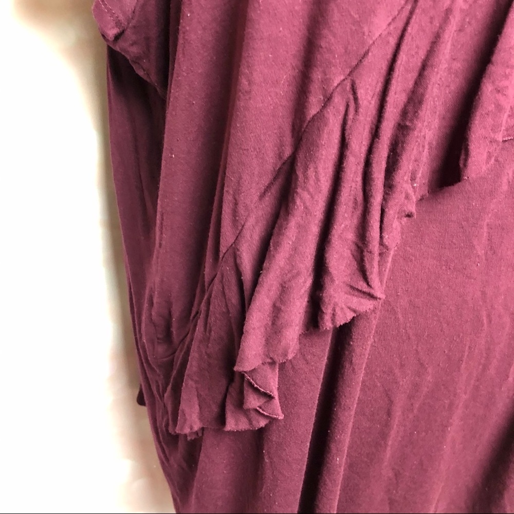 Lane Bryant Embroidered Ruffle Top - Picture 5 of 6
